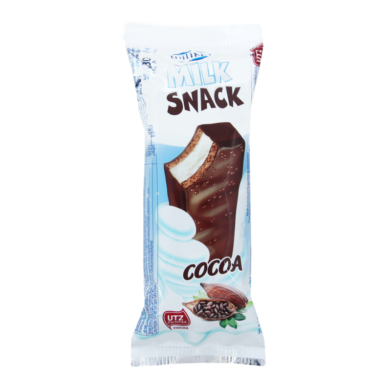 

Пирожное Milino Milk Snack с молочным кремом в какао-глазури 30 г