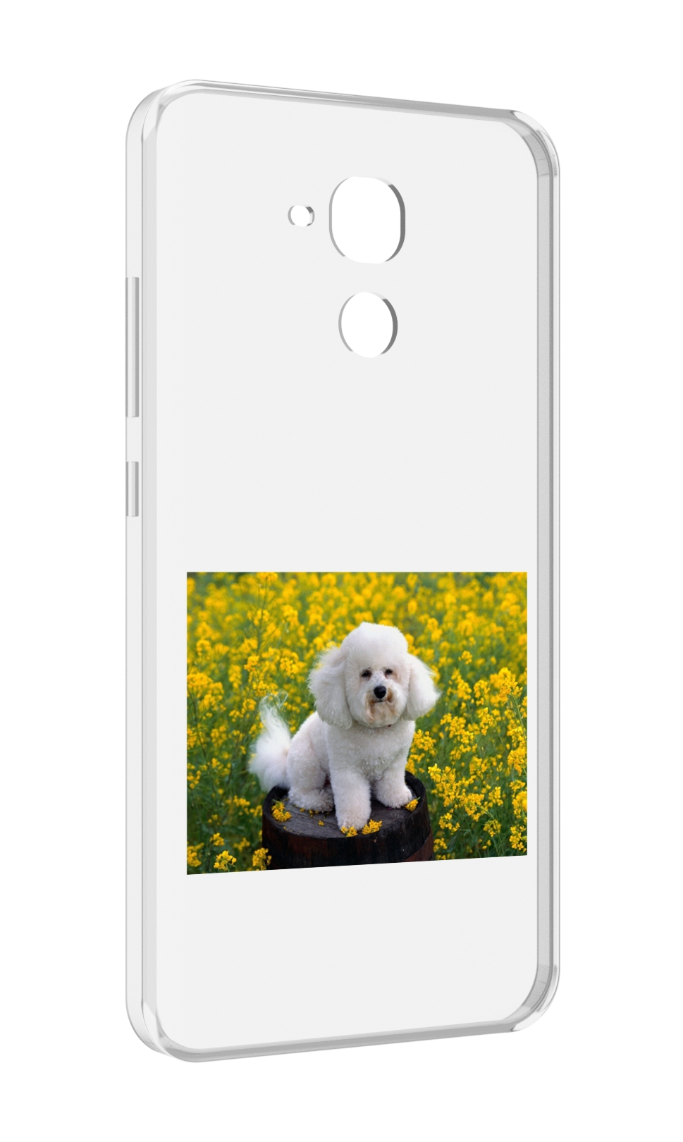 

Чехол MyPads пудель белыи для Huawei Honor 5C/7 Lite/GT3 5.2, Прозрачный, Tocco