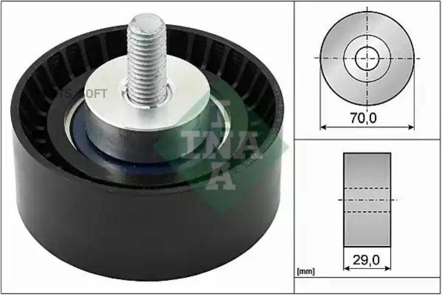 

INA Ролик натяжителя INA 532029810