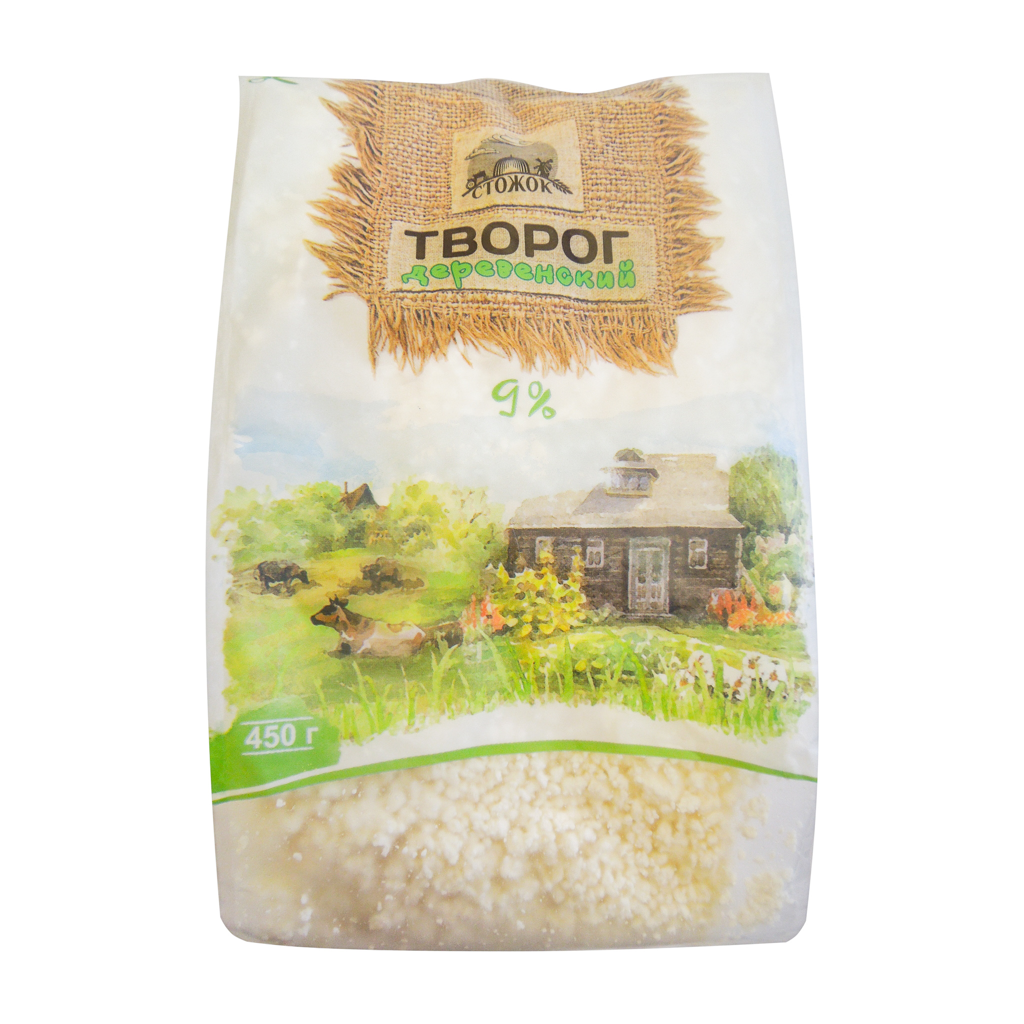 

Творог мягкий Стожок натуральный 0% 450 г