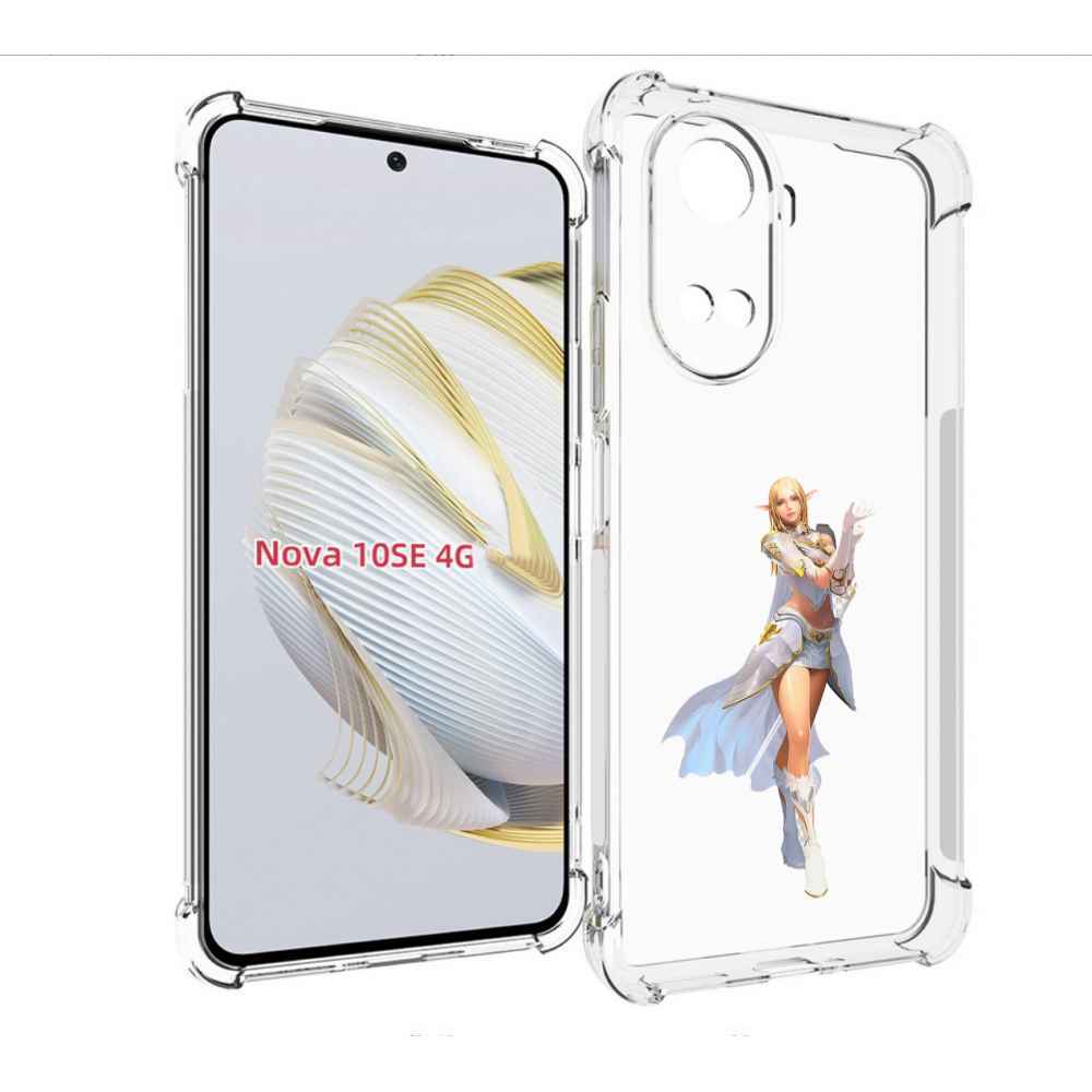 

Чехол MyPads lineage для Huawei Nova 10 SE, Прозрачный, Tocco