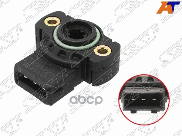 

SAT ST-250-0012 Датчик положения дроссельной заслонки VW GOLF 92-99/JETTA 93-99/PASSAT 90-