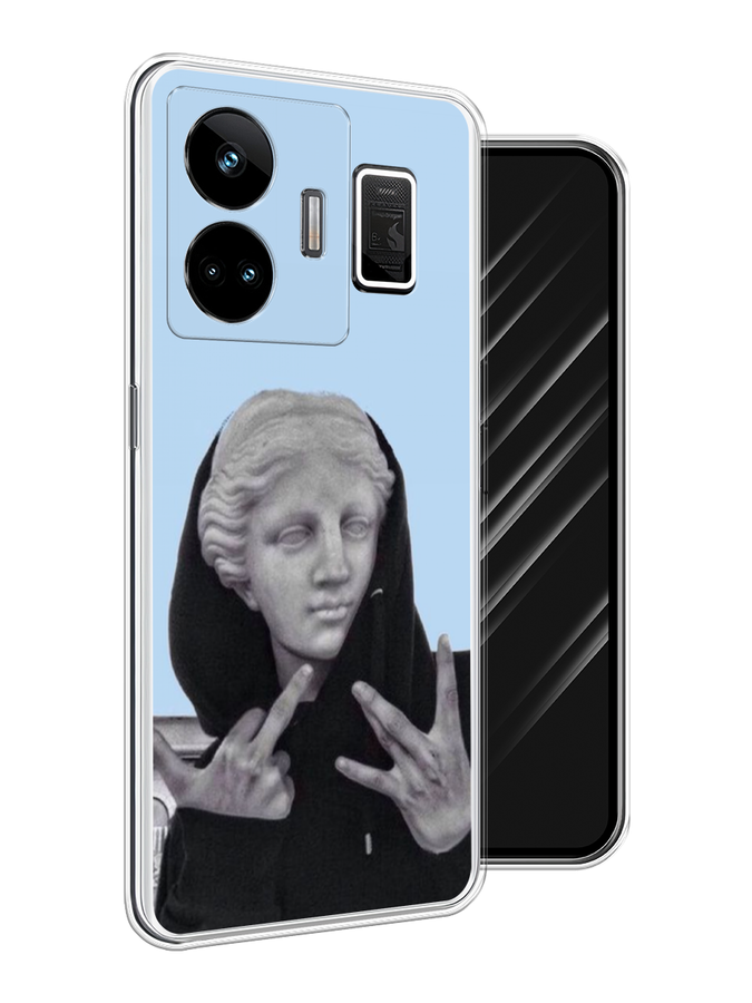 

Чехол Awog на Realme GT Neo 5 5G/GT 3 "SWAG статуя", Голубой, 2513750-9