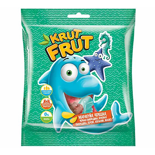 

Мармелад жевательный KDV KrutFrut Морские животные