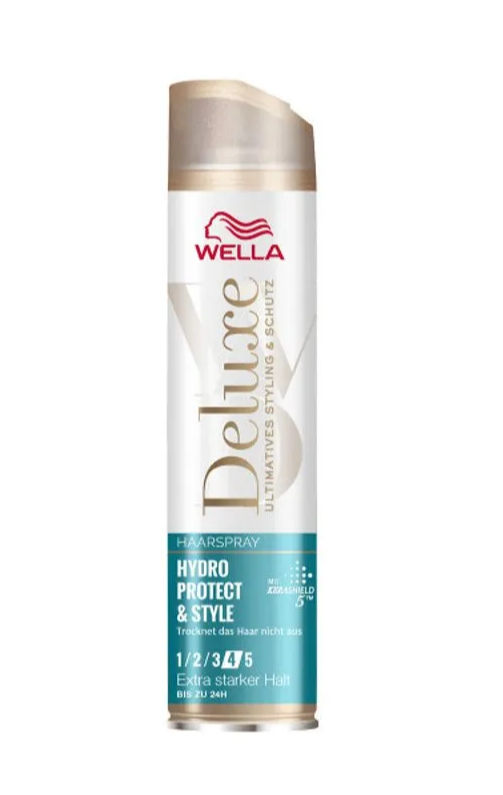Лак для волос Wella Deluxe Hydro Protest&Style Защита и стиль экстрасильная фиксация дезодорант savonry экстра защита 100 мл