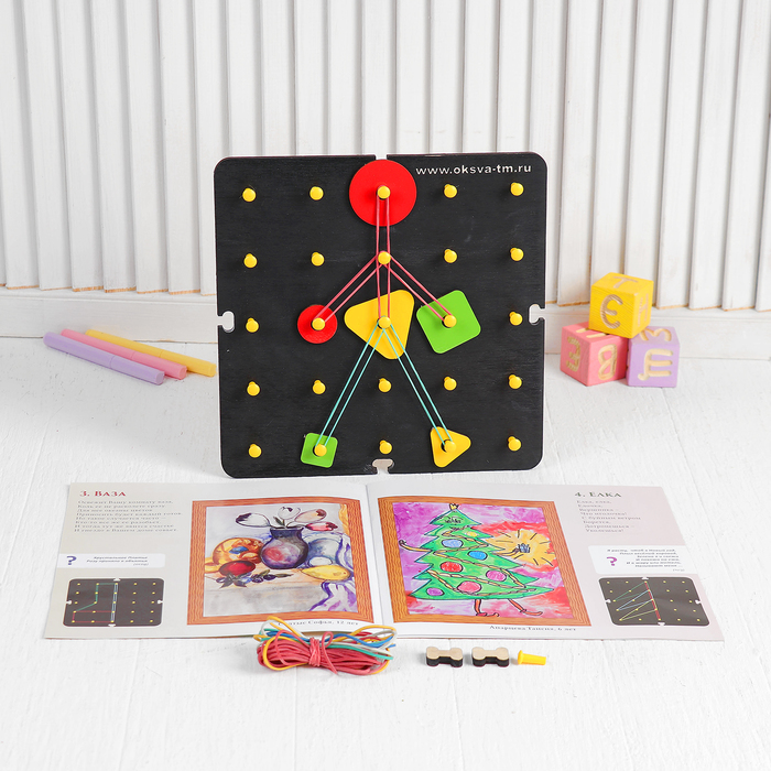 

Геоборд Математический планшет. Геометрик, большой