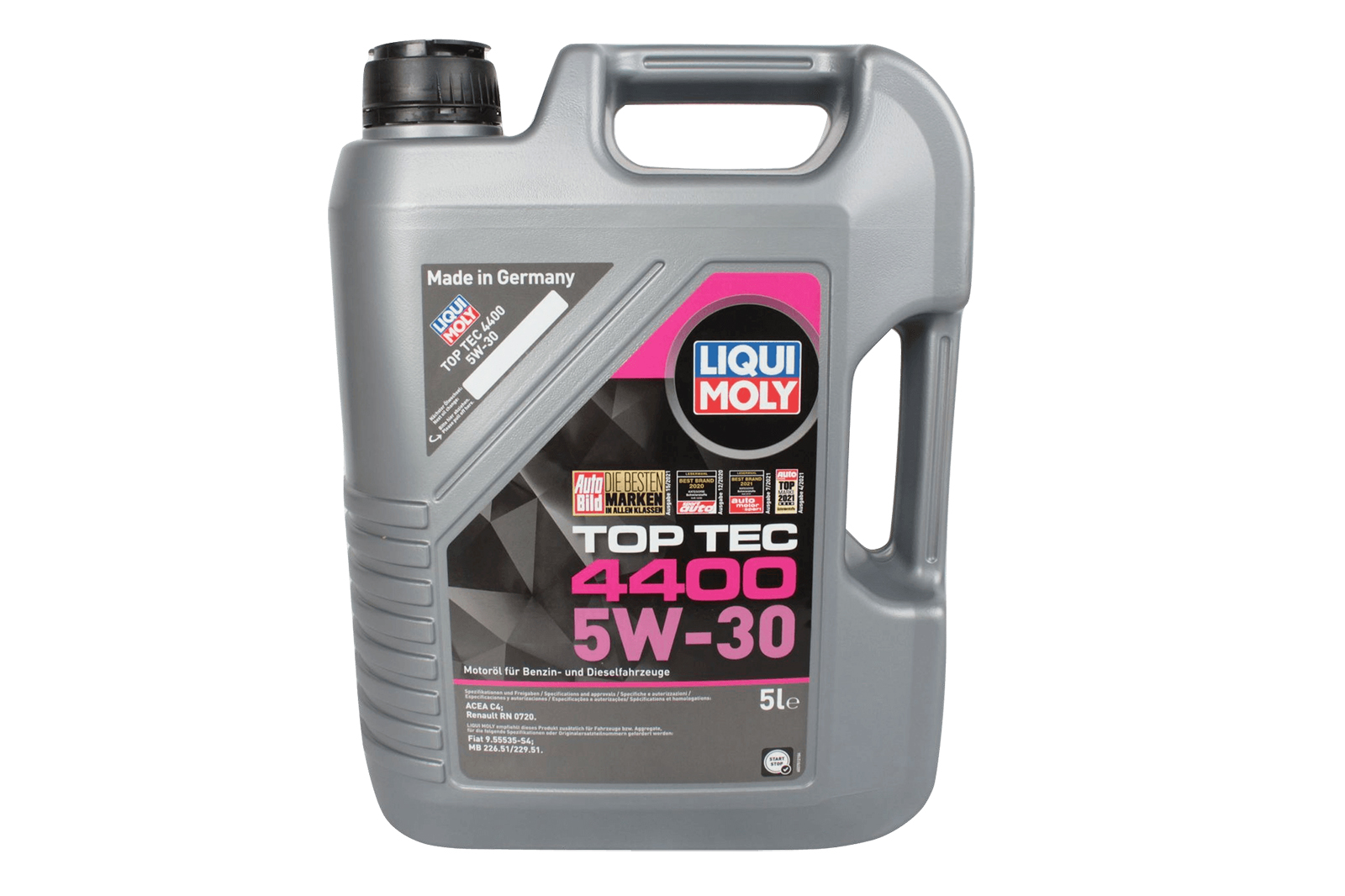 фото Моторное масло liqui moly top tec 4400 5w30 5 л