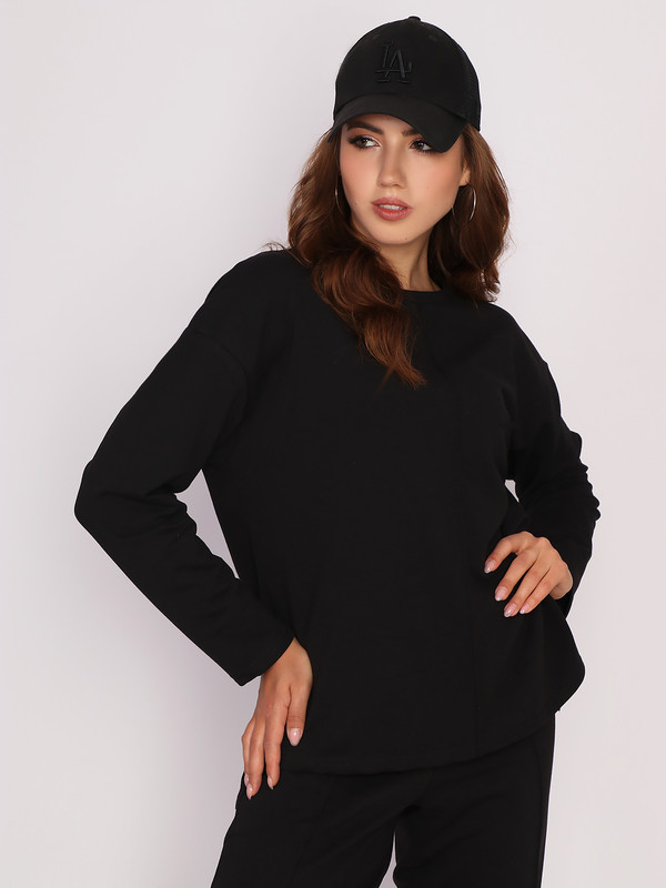 

Джемпер женский Fashion Margo ДЖ038 черный 52 RU, ДЖ038