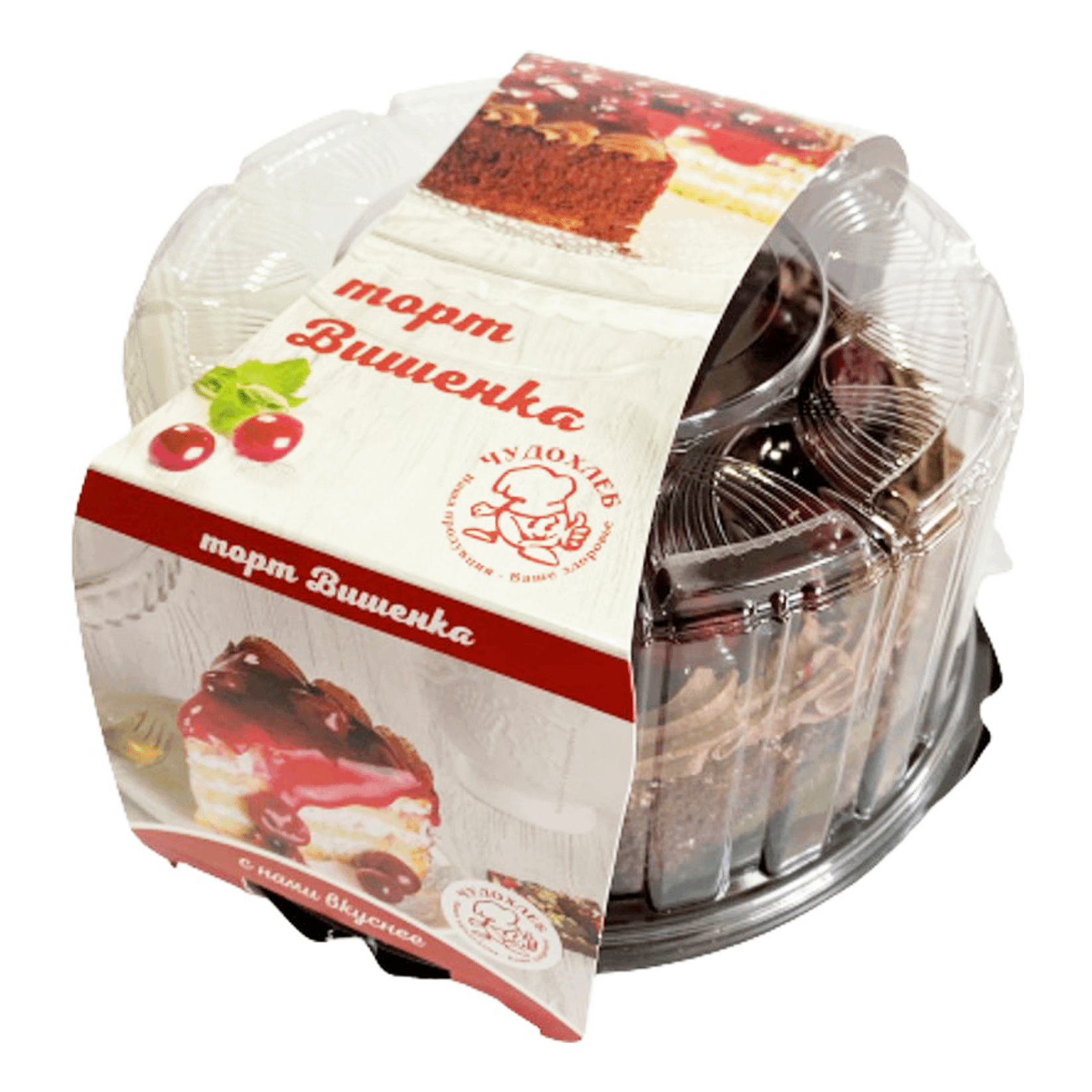 

Торт Чудохлеб Вишенка 700 г