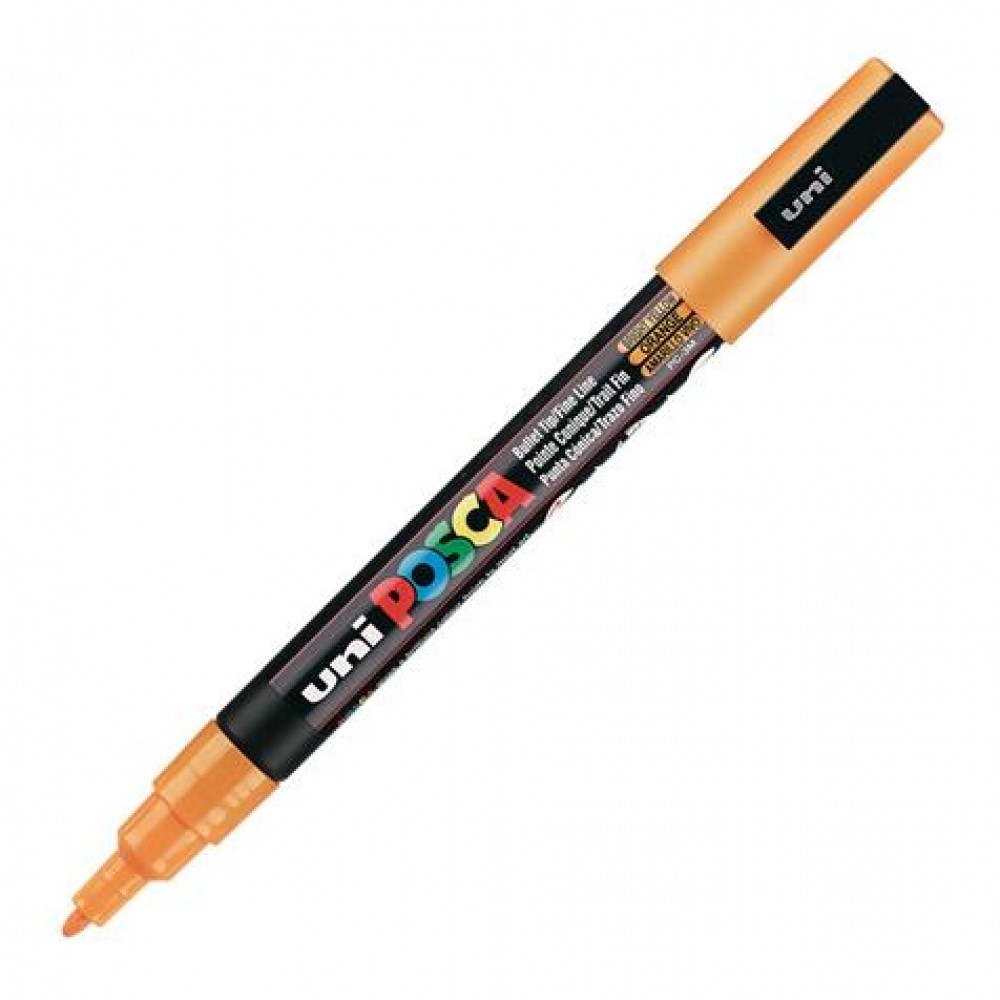

Маркер Uni POSCA PC-3M 0,9-1,3мм овальный (оранжево-желтый (bright yellow) 3)