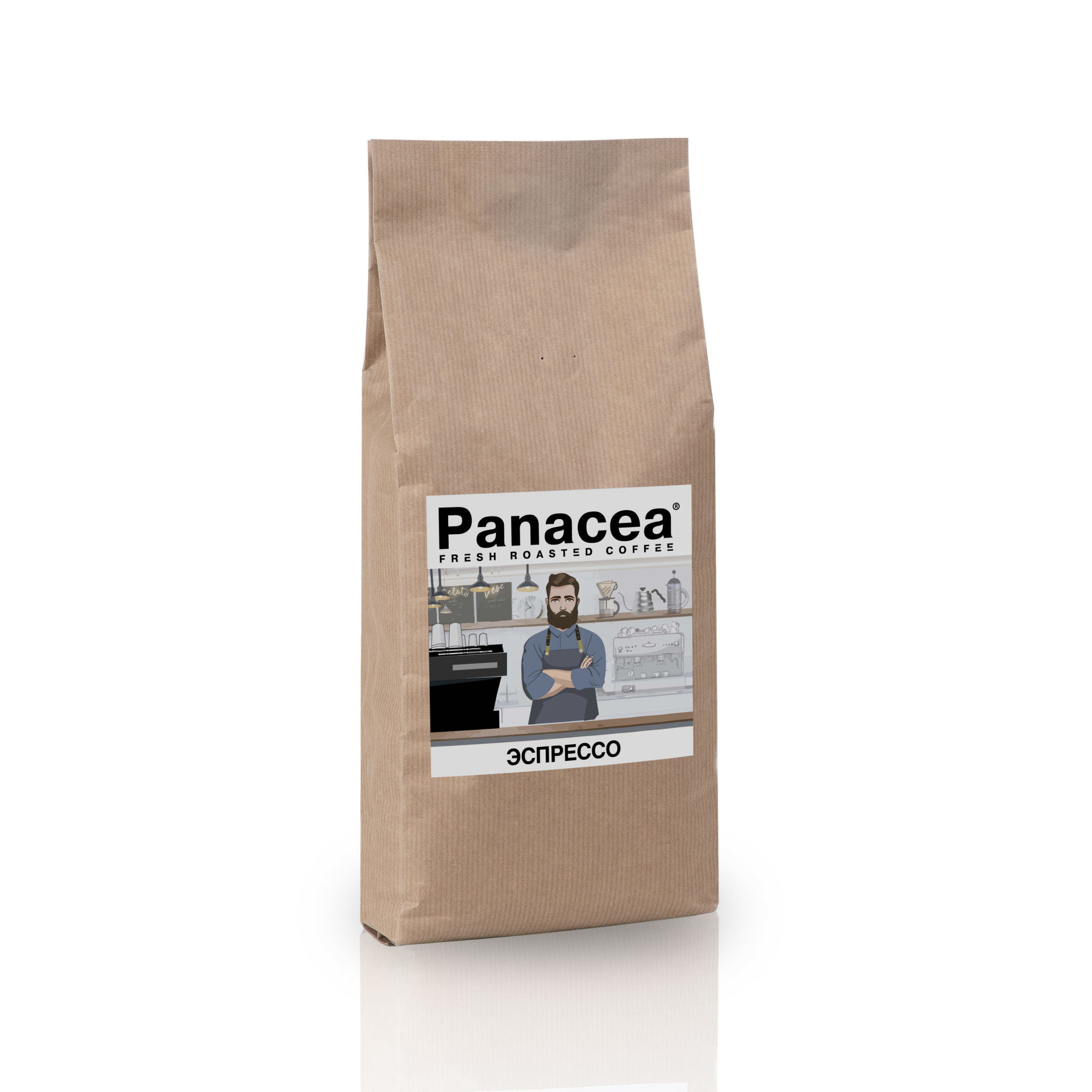 

Ароматизированный кофе в зернах Panacea "Экспрессо",Итальянская обжарка