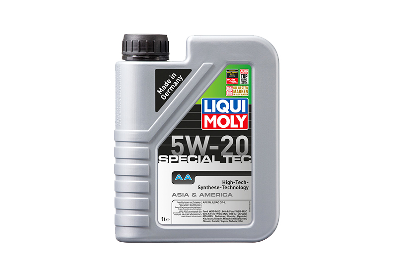 фото Моторное масло liqui moly special tec aa 5w20 1 л