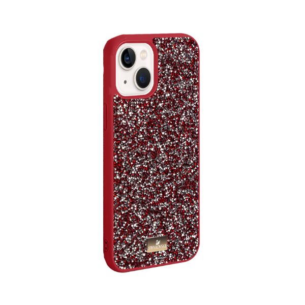 фото Чехол для iphone 13 swarovski красный nobrand