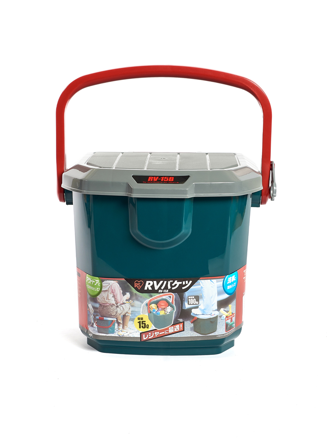 фото Экспедиционный ящик iris rv box bucket 15b, 15л iris ohyama