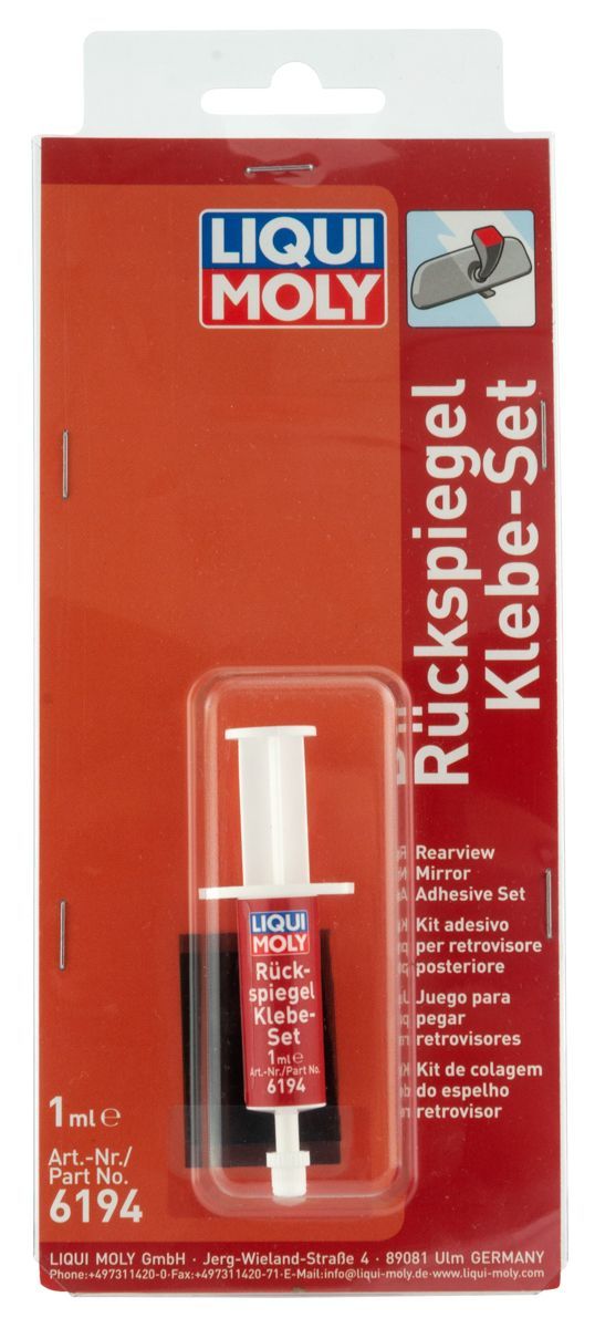 8059 LIQUI MOLY Клей д/зеркал заднего вида Ruckspiegel-Klebe-Set (0,001л)