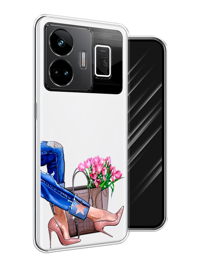 

Чехол Awog на Realme GT Neo 5 5G/GT 3 "Каблучки", Синий, 2513750-7
