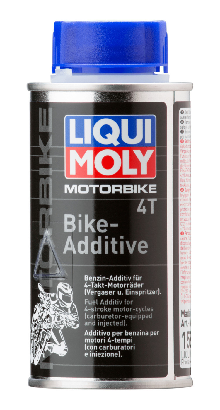 

Присадка для очистки топливной системы 4-тактных двигателей LIQUI MOLY 1581, Желтый, 4- Motorbike 4T-Bike-Additiv