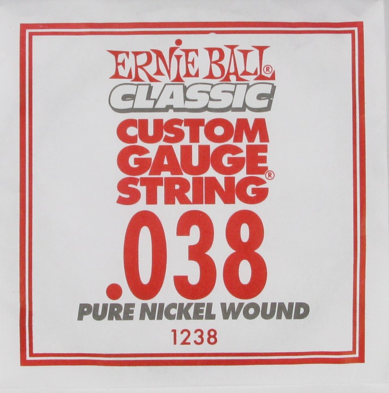 фото Струны для электрогитары ernie ball 1238