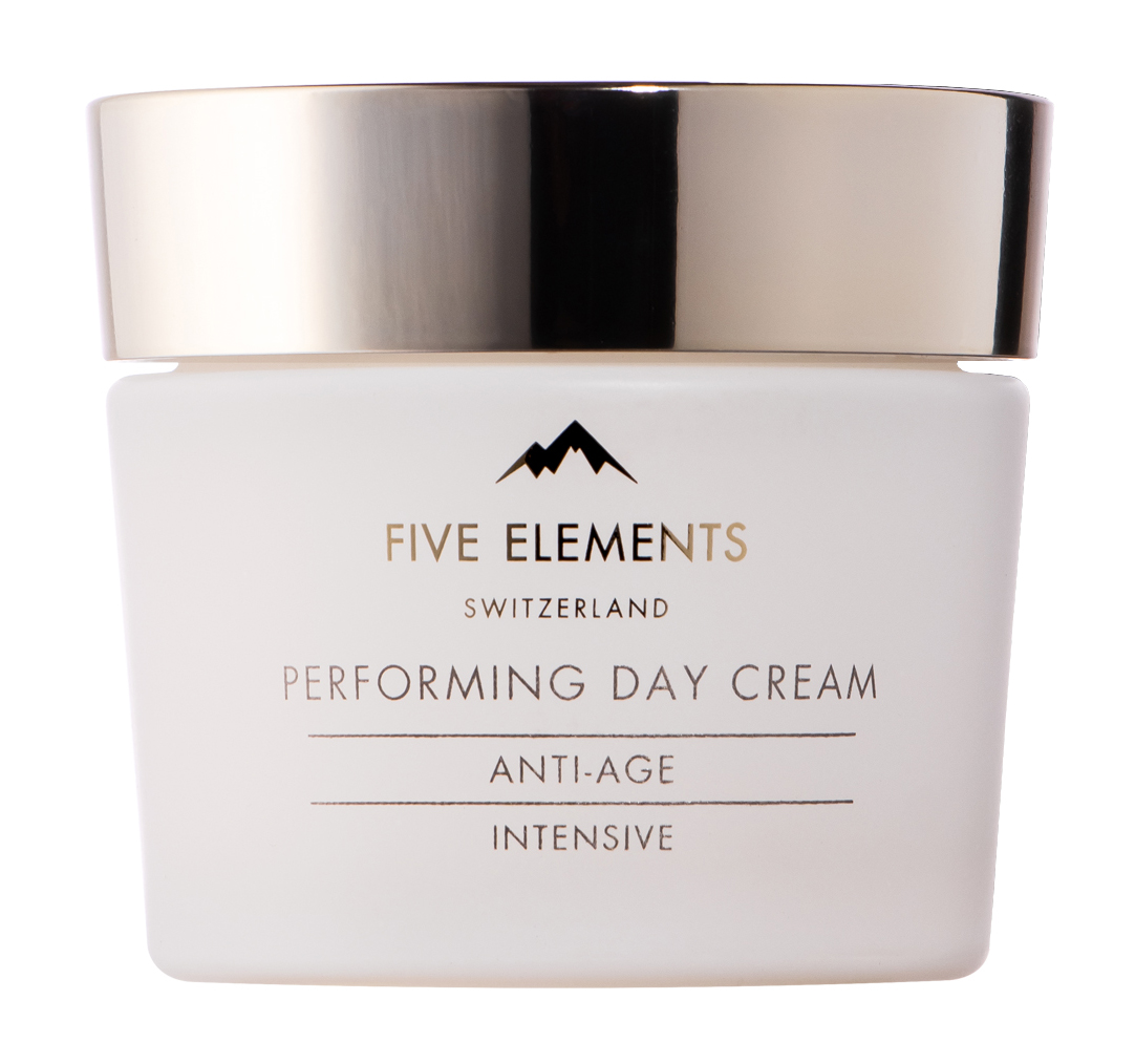 фото Дневной омолаживающий крем для лица five elements performing day cream anti-age intensive