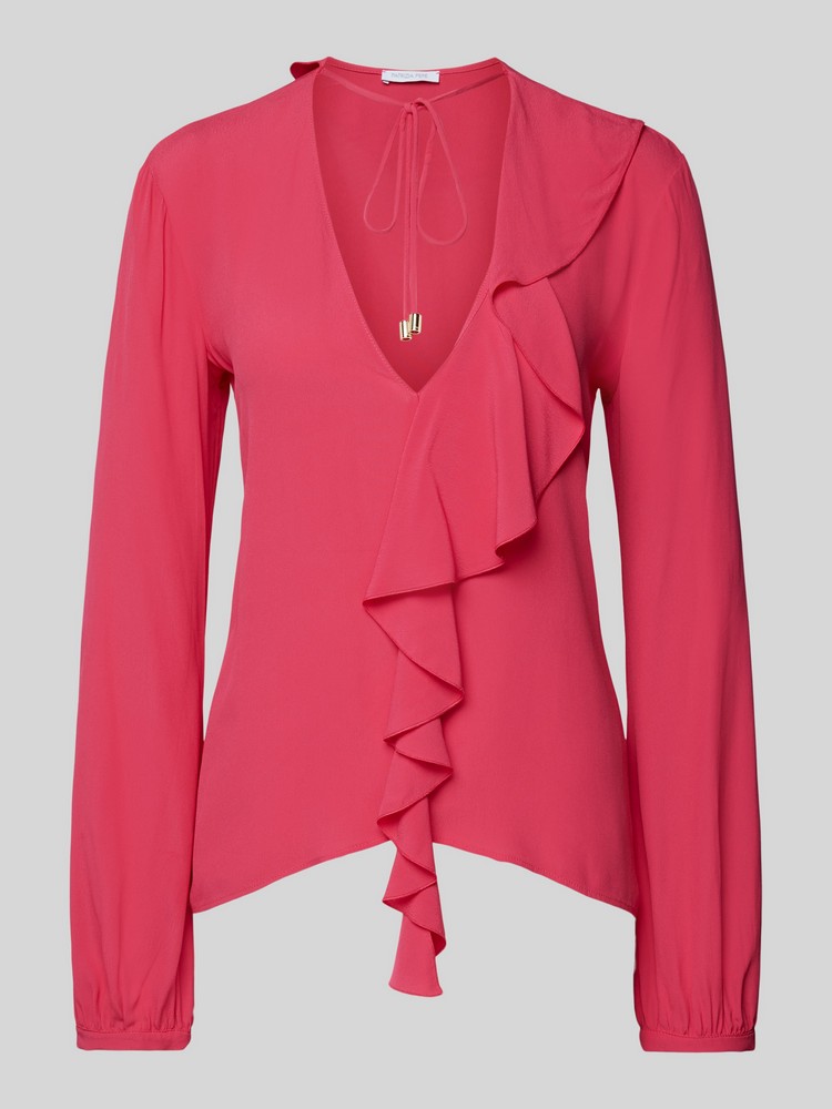 

Блуза женская Patrizia Pepe 8C0727 A8I1 красная 34 EU, Красный, 8C0727 A8I1