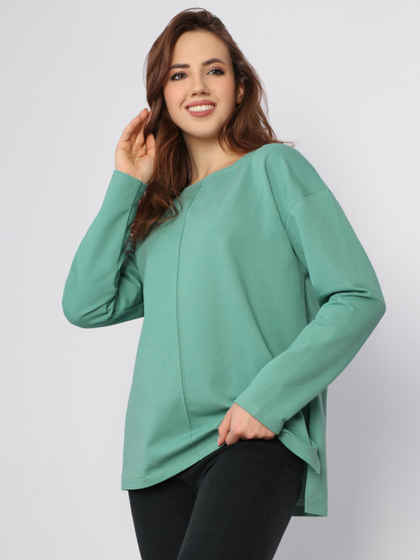 

Лонгслив женский Fashion Margo ДЖ038 хаки 44 RU, Зеленый, ДЖ038