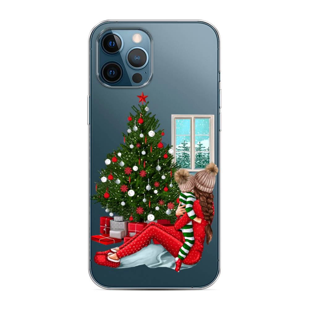 

Чехол на Apple iPhone 12 Pro Max Новый год с мамой, Красный;зеленый;голубой, 12750-6