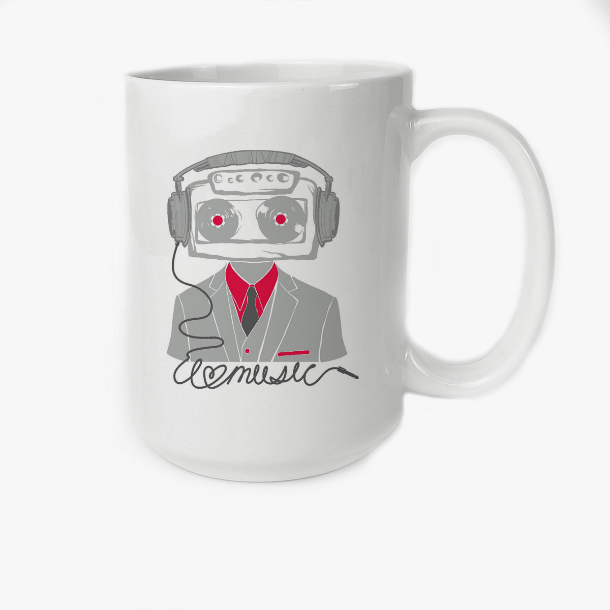 

Кружка CoolPodarok Я люблю музыку