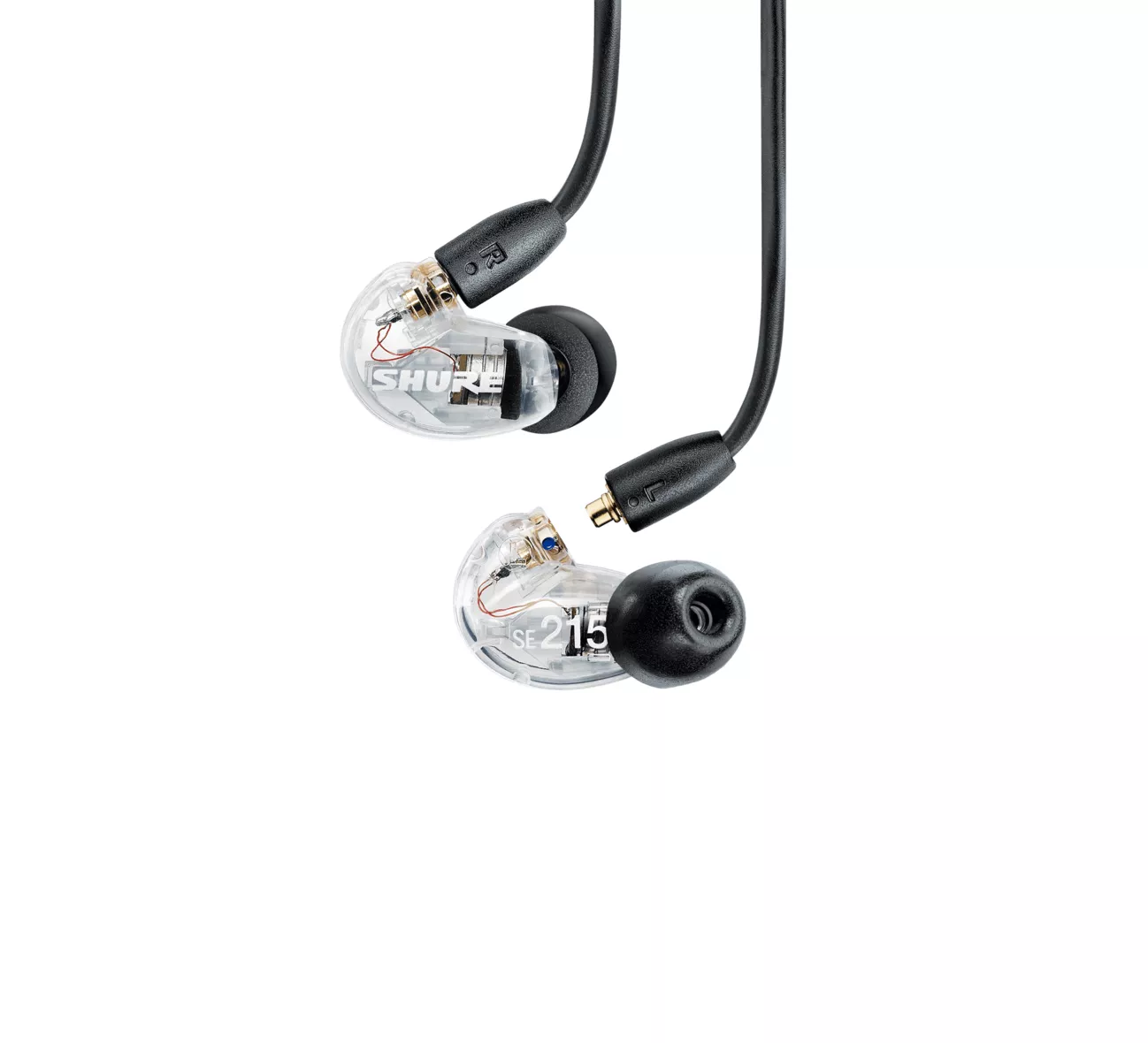 фото Наушники shure aonic se215dycl+uni-efs, прозрачный