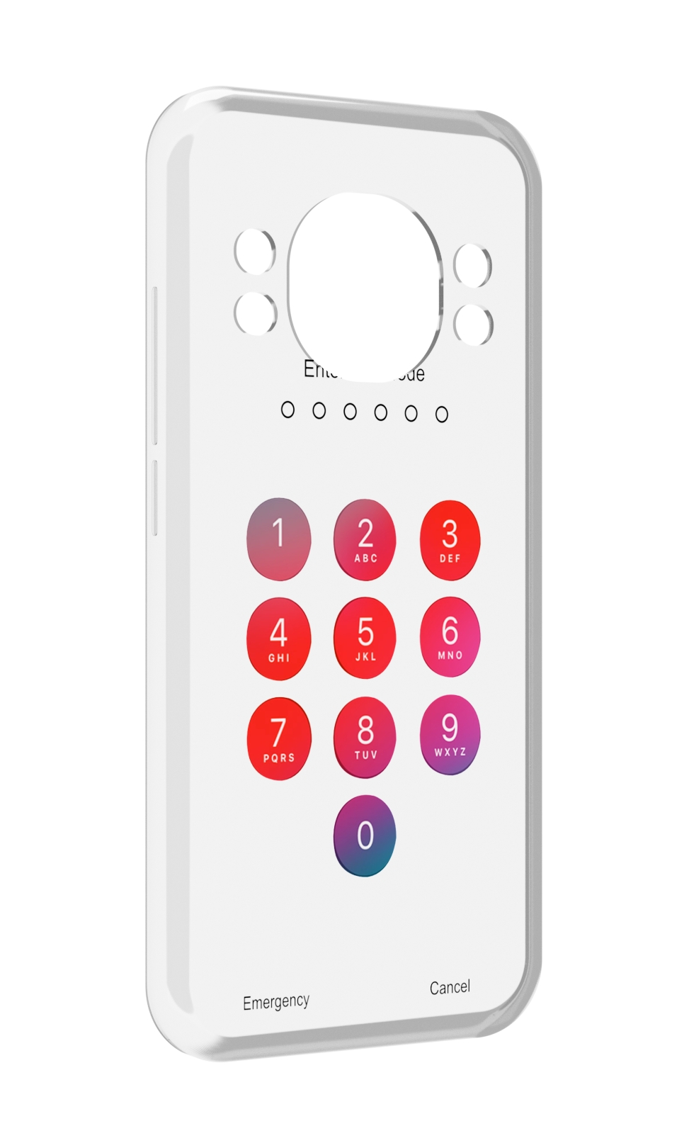 

Чехол MyPads введите-пароль для Doogee S98 / S98 Pro, Прозрачный, Tocco