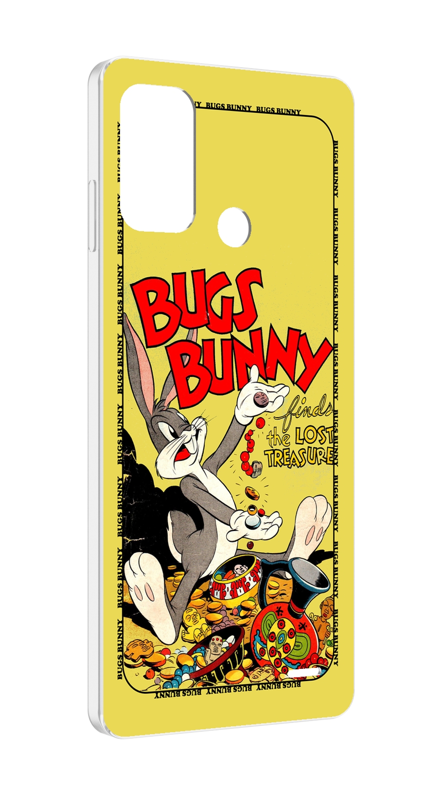 

Чехол MyPads бакс-банни-и-еда для ZTE Blade A52, Прозрачный, Tocco