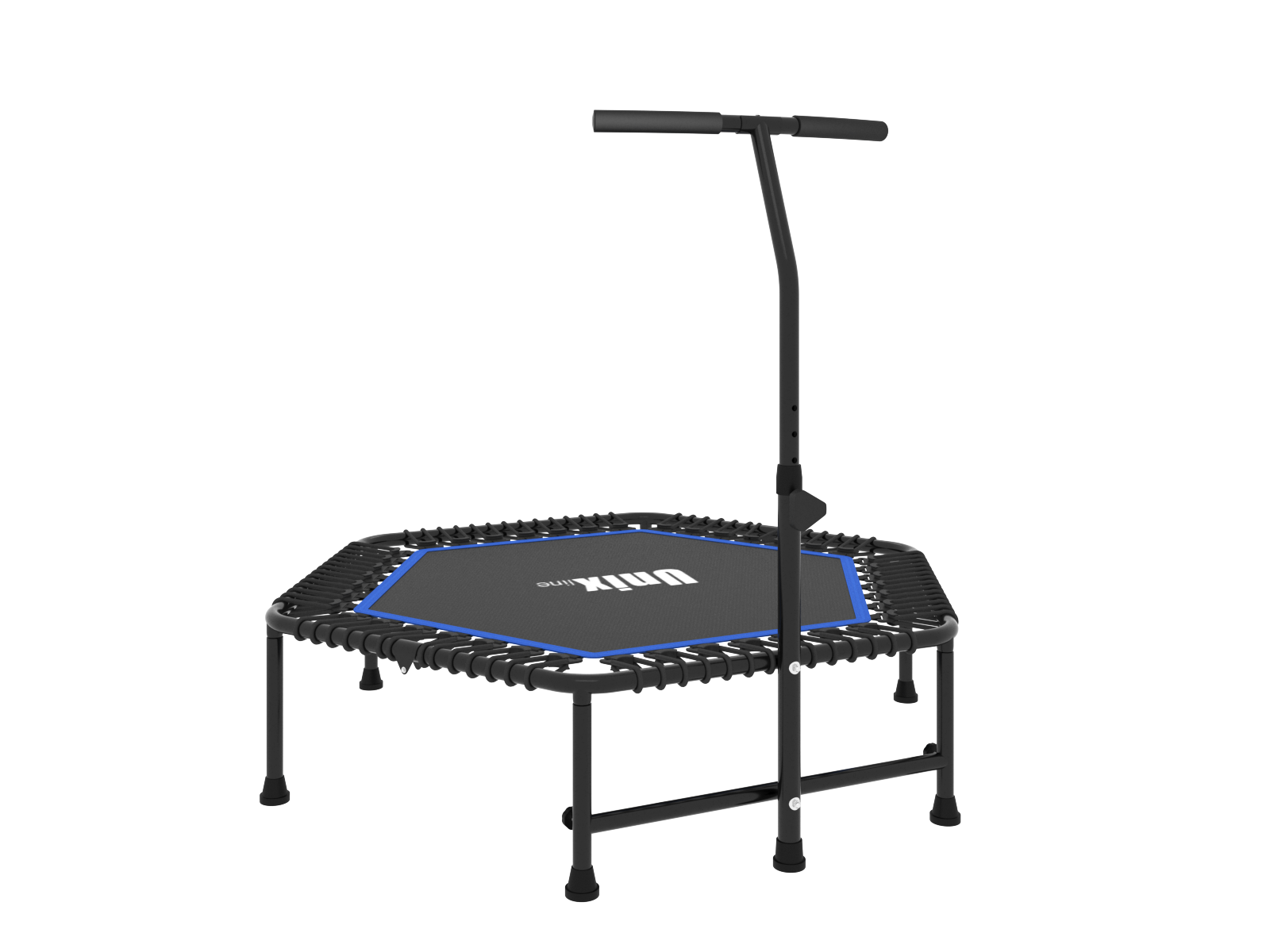

Батут UNIX line FITNESS TR130FITB, 130 cm, Blue, Черный;синий, Fitness