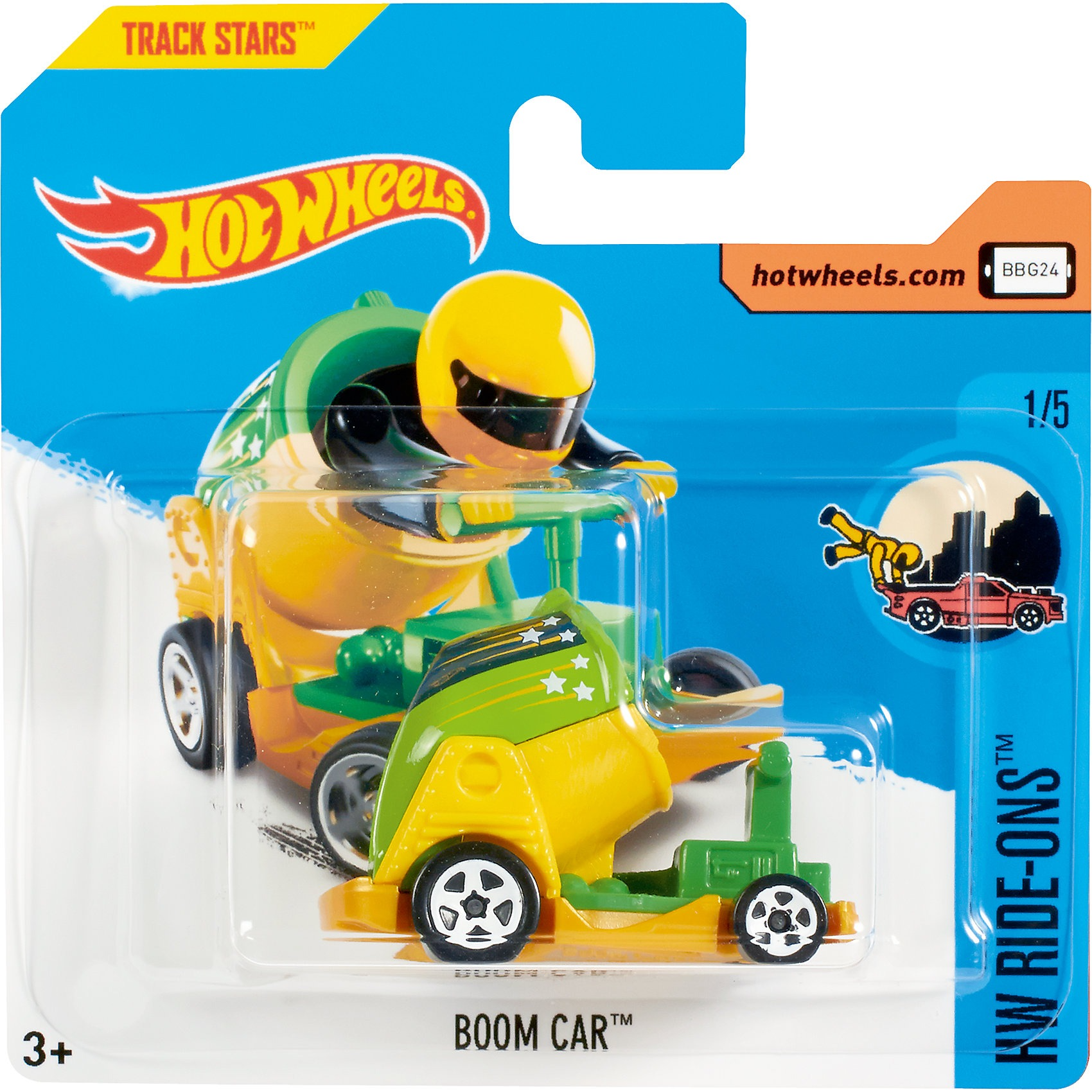 

Базовая машинка Hot Wheels Boom Car DVC10, Желтый;зеленый, DVC10-D6B7_5785