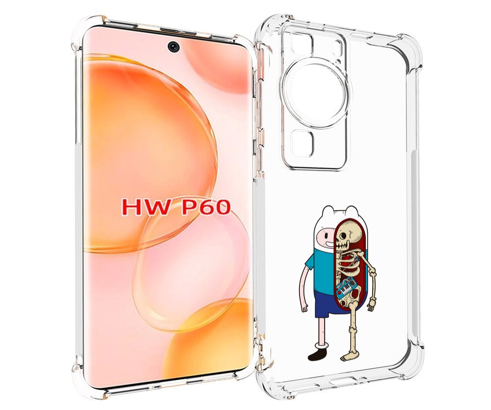 

Чехол MyPads Финн скелет для Huawei P60, Tocco