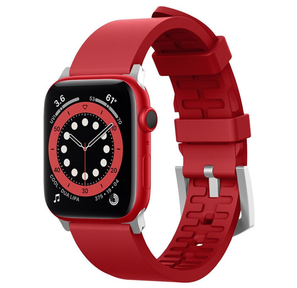 

Ремешок Elago Premium Rubber strap для Apple Watch 42/44 мм, красный (EAW-BAND-44RD), Premium Rubber