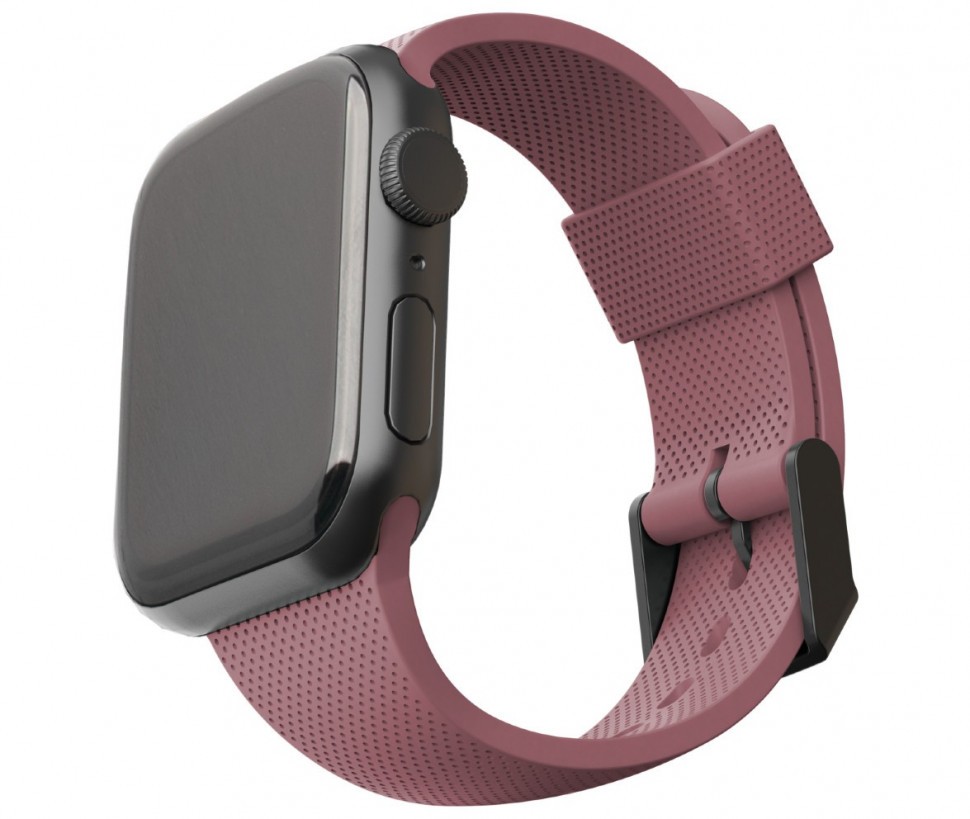 

Ремешок U by UAG DOT Textured Silicone Strap для Apple Watch 42/44 мм, "розовая пыль", Textured Silicone