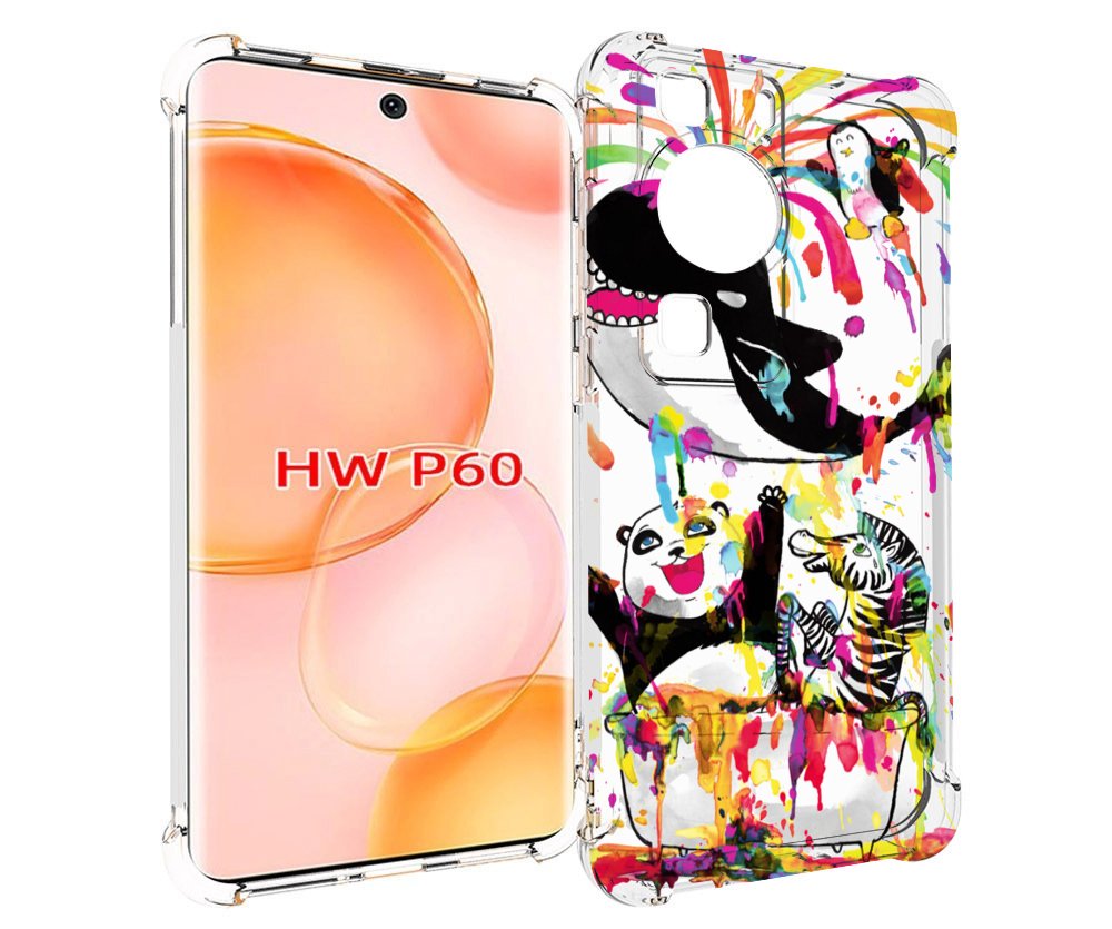 

Чехол MyPads Хиппи кит для Huawei P60, Tocco