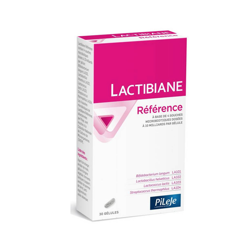 

Пробиотики для укрепления флоры PiLeJe LACTIBIANE REFERENCE капсулы 30 шт., LACTIBIANE REFERENCE