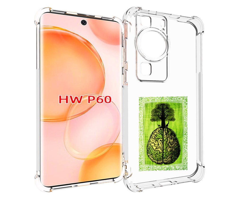 

Чехол MyPads абстракция здоровый мозг для Huawei P60, Tocco