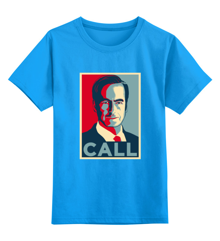 

Футболка детская Printio Better call saul цв. голубой р. 152, Better call saul