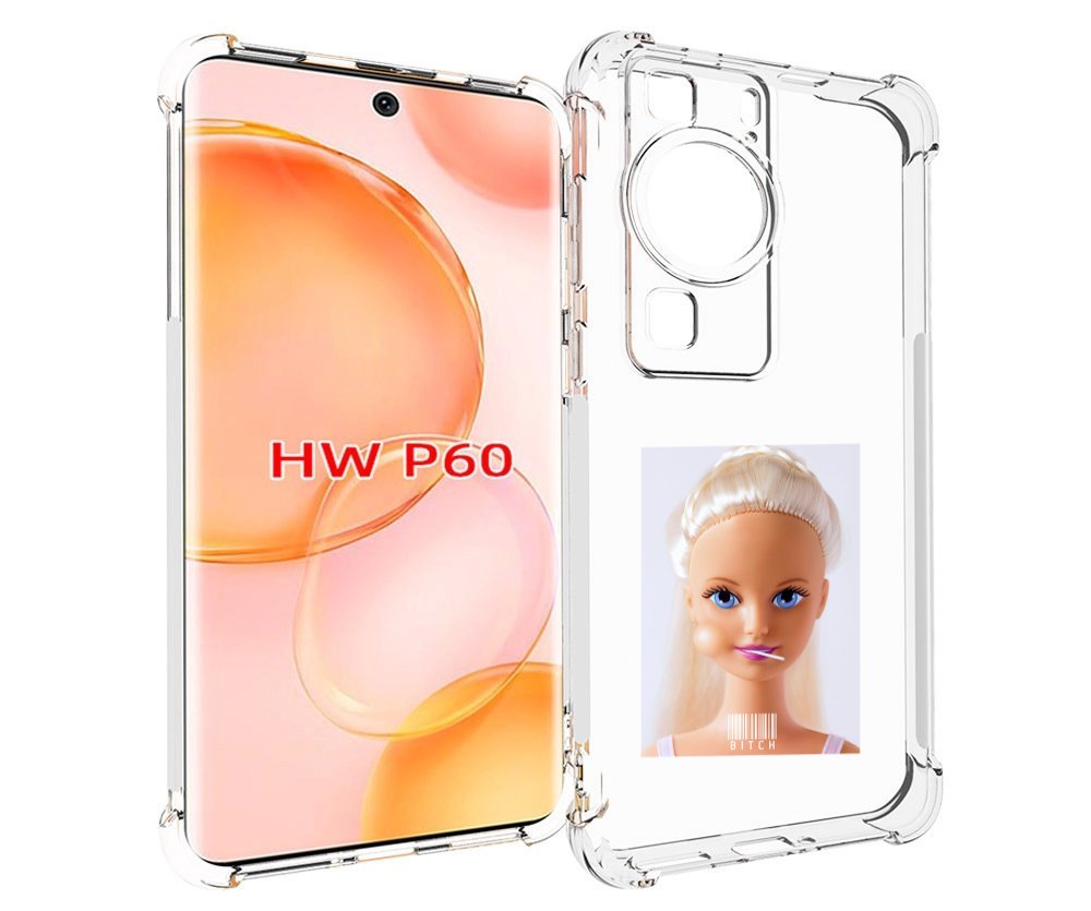 Чехол MyPads барби для Huawei P60