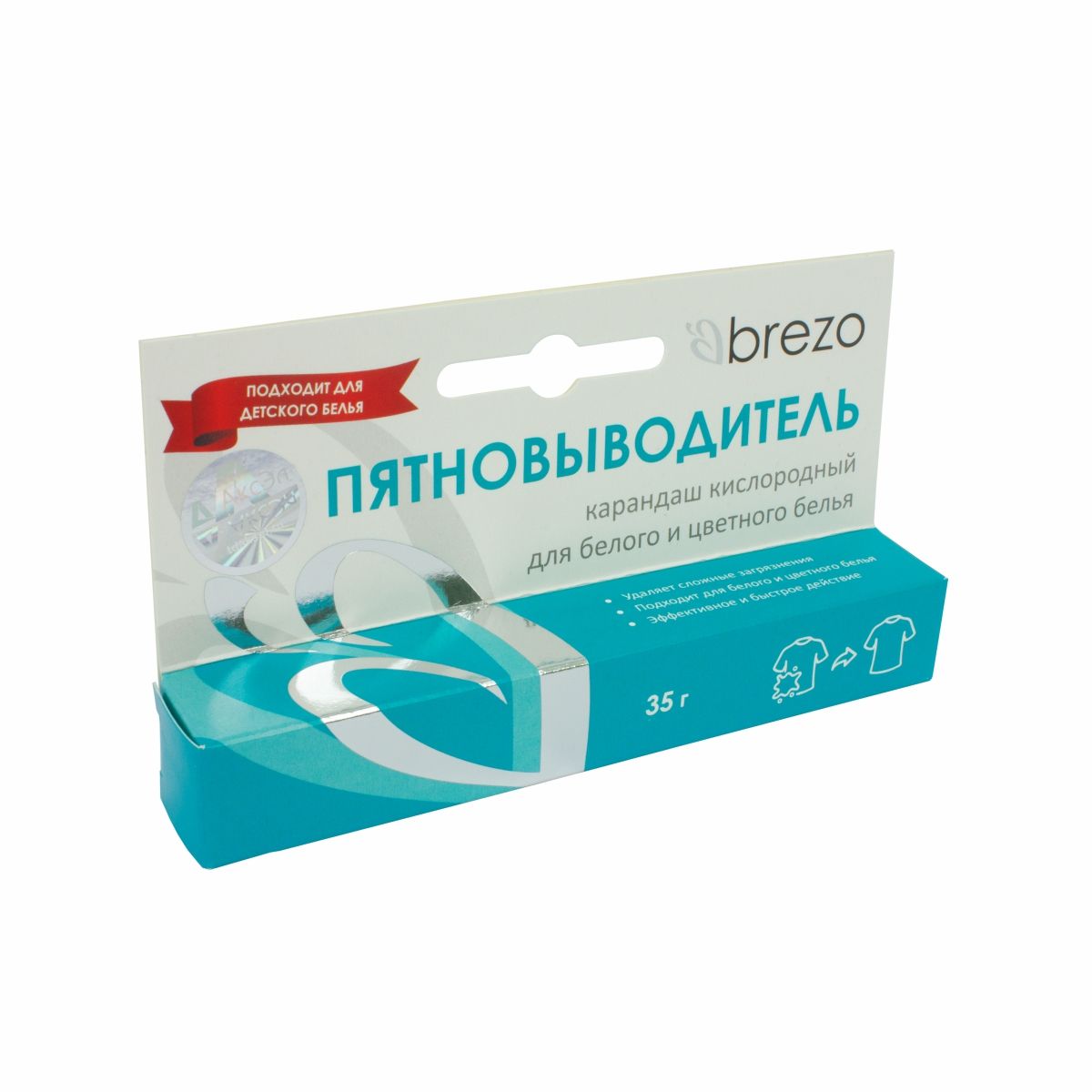 

Карандаш-пятновыводитель Brezo, 35 г