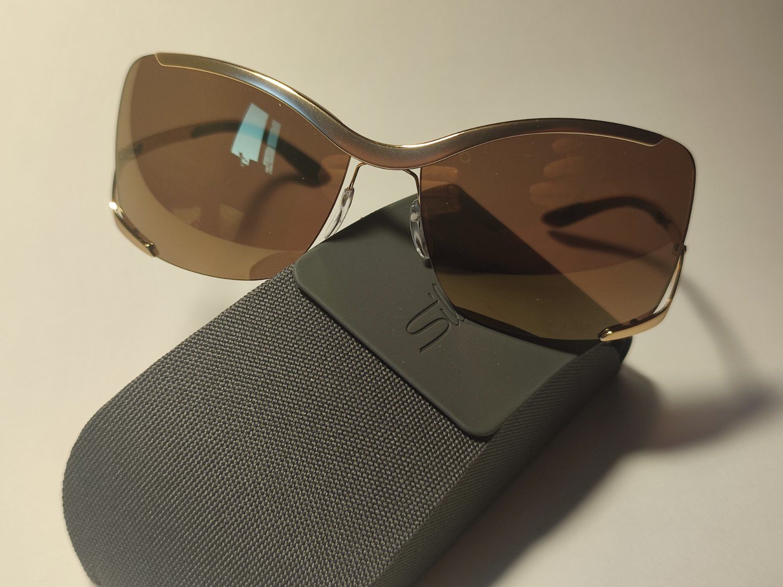 Солнцезащитные очки женские Silhouette 5 коричневые