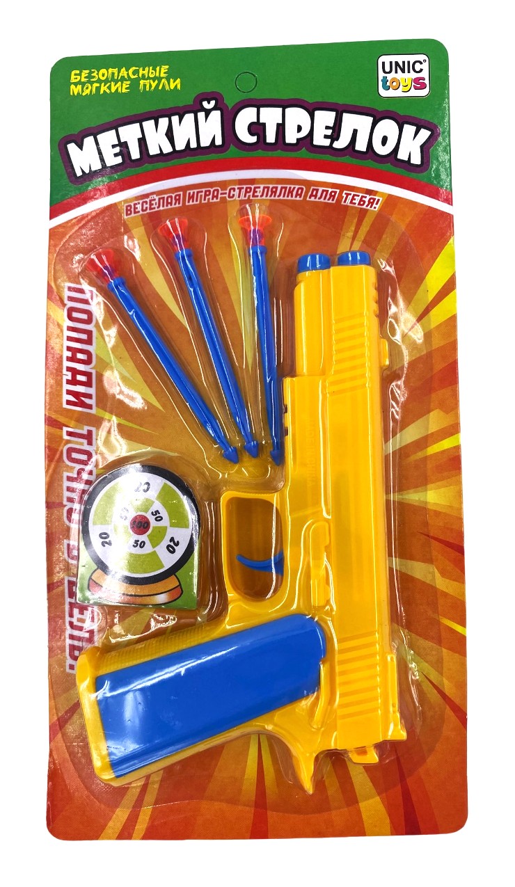 Пистолет Меткий стрелок Unic-Toys STT4D 50₽