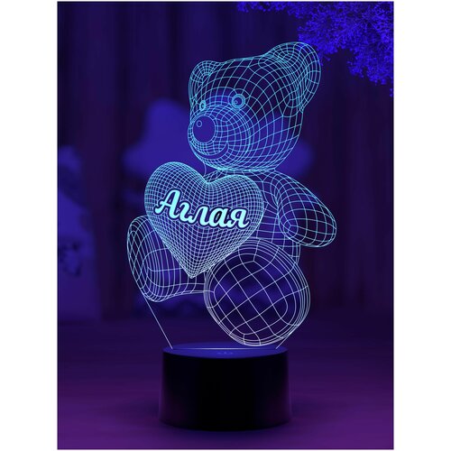

Ночник Amstek "Мишка именной Аглая"