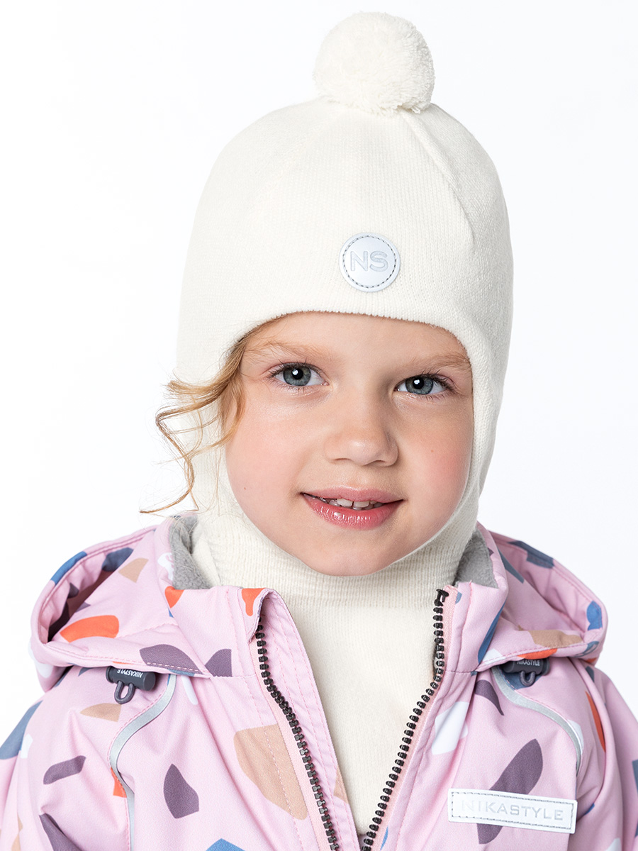 

Балаклава детская NIKASTYLE 10м10024, молочный, 48, Белый, 10м10024