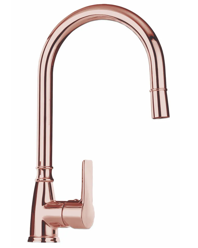 Кухонный смеситель TopZero OCTAVE GOLD ROSE, PVD