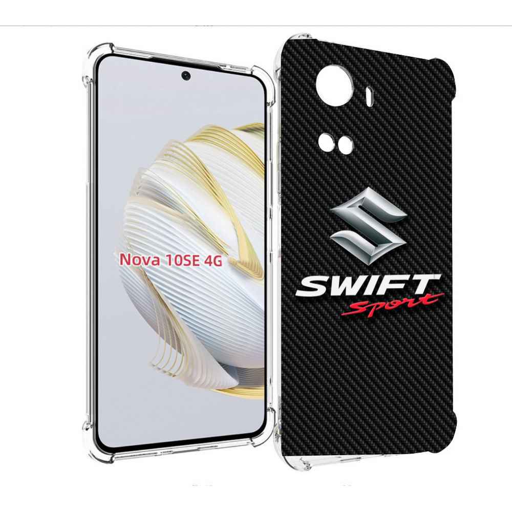 

Чехол MyPads suzuki сузуки 1 мужской для Huawei Nova 10 SE, Прозрачный, Tocco