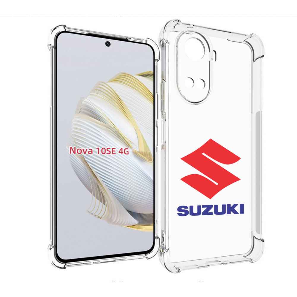 

Чехол MyPads suzuki-сузуки-3 мужской для Huawei Nova 10 SE, Прозрачный, Tocco