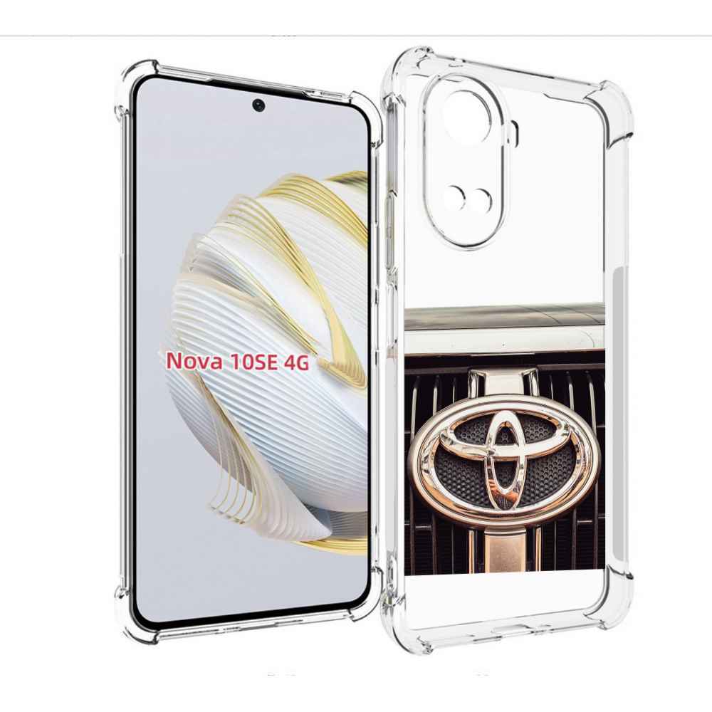

Чехол MyPads toyota тоиота 3 для Huawei Nova 10 SE, Прозрачный, Tocco