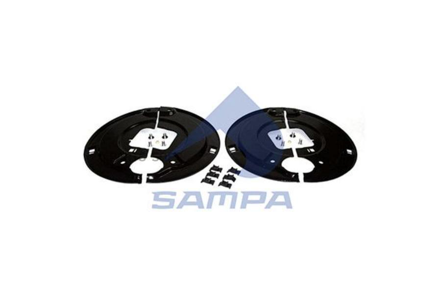 SAMPA Щиток BPW барабана тормозного пылезащитный (комплект на ось, 120 SN4220-2) SAMPA